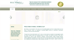 Desktop Screenshot of belltemple.com