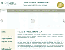 Tablet Screenshot of belltemple.com